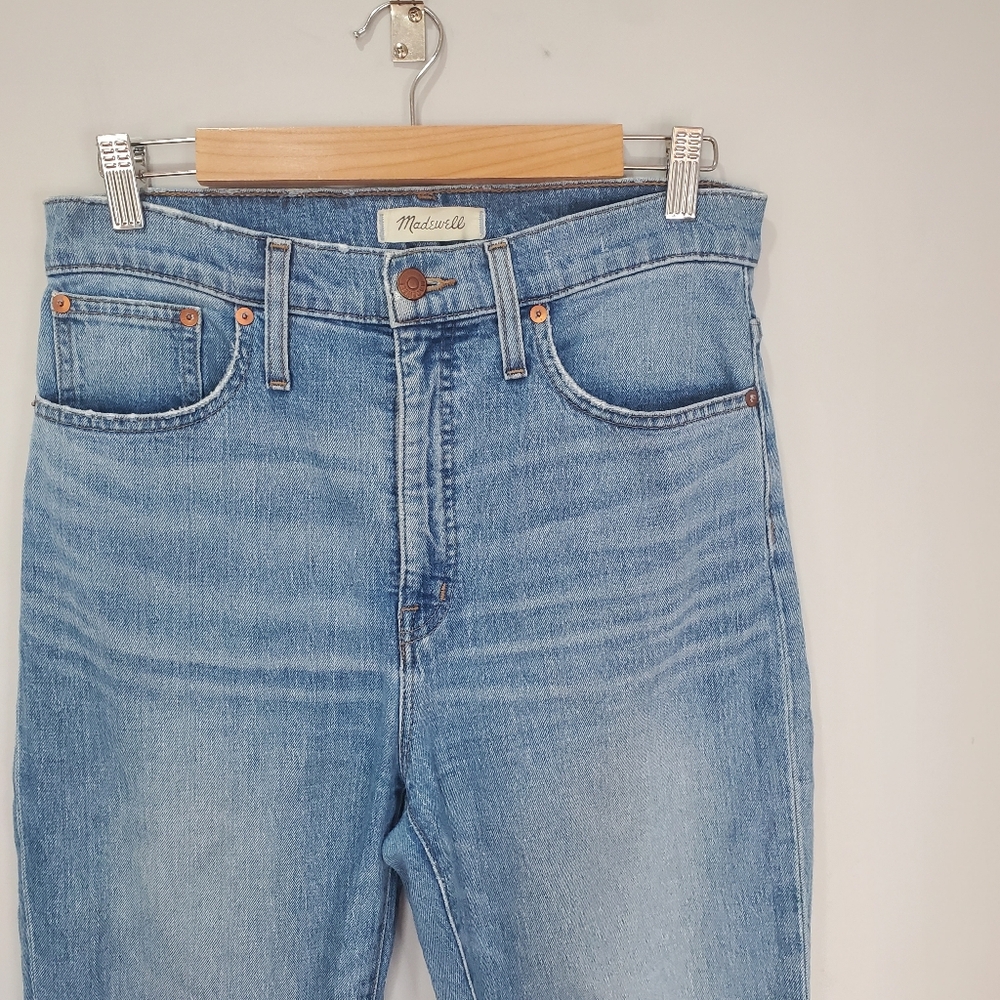 Madewell Women’s Classic Straight Jean Size 27 - Picture 4 of 16